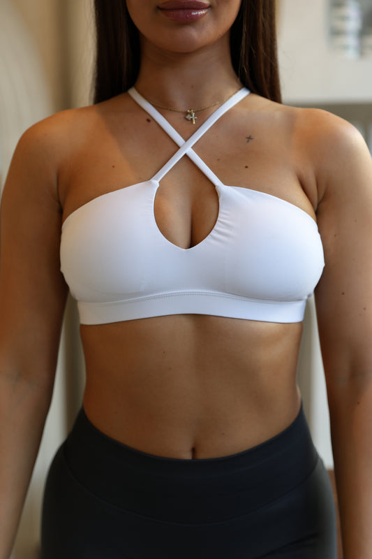Twist sports bra